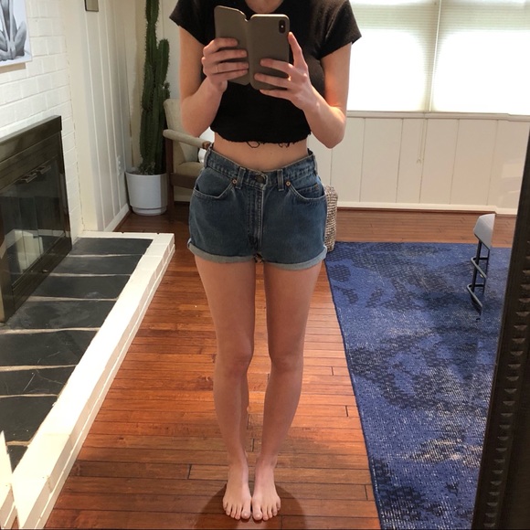 RARE 80s vintage Levi's wedgie shorts fits 25-27/8 - Picture 7 of 8